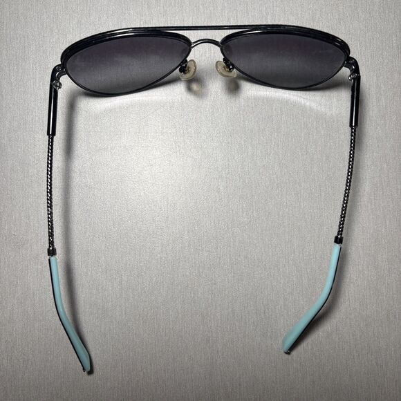 Tiffany & Co Sunglasses Aviator TF3062 Diamond Point Black Rims FRAMES ONLY main image 8